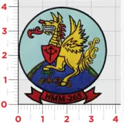 MARINE CORPS HMM-265 DRAGONS 1978 HOOK & LOOP EMBROIDERED PATCH
