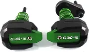 Motorbike Frame Sliders for B┐MW G310R G310GS G 310R 310GS G310 R 2017-2022 Motorcycle Falling Protection Frame Slider Fairing Guard Crash Pad Protector (Color : Green, Size : G310R)