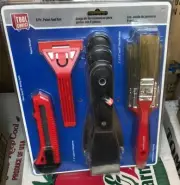 8Pcs/Set Tool Choice Paint Brushes Putty Knives And Utility Knife New