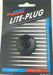 German Mounty Special Bike Lite Plug Clamping Cap Aluminium Bicycle for 1 1/8 "