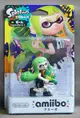 【月光魚 電玩部】現貨全新 amiibo 漆彈大作戰 Splatoon 萊姆綠色 女孩 NFC Wii U 3DS NS