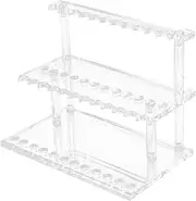 Stylish Acrylic Tableware Stand 24 Slot Utensil Knife Fork Spoon Holder