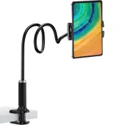 Gooseneck Tablet Holder, Tablet Stand : Flexible Arm Clip Tablet Mount Compat...