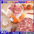 Multifunctional Manual Vegetable Meat Grinder Chopper Cutter Kitchen Tools AU