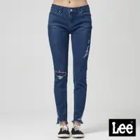 在飛比找蝦皮商城優惠-Lee 433 彈性中腰合身窄管九分牛仔褲 女 Body O