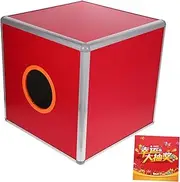 Veemoon 1pc Box Box Bin Mtg Raffle Boxes with Slot Large Really Storage Number Draw Prize Container Polling Container Case Aluminum Alloy.
