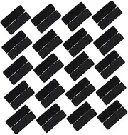 PERSELOSO 60Pairs Double Sided Adhesive Tapes Corner Decorative Carpet Tapes Heavy Duty Sealing Tapes for Home Office School and Workshop Use