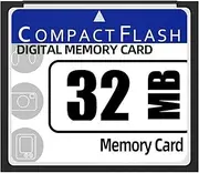 32MB Compact Flash Memory Card for Camera, Advertising Machine, Industrial Computer Card