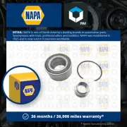 Wheel Bearing Kit fits FIAT PANDA 9 Front 2012 on NAPA 46531160 71714458 Quality