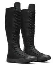 Converse Chuck Taylor XXHI XX-HI Shoe Triple Black 12325C 9 Men (11 Women)