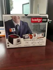 Badgy200 All-in-One Plastic Card Printer Solution NEW