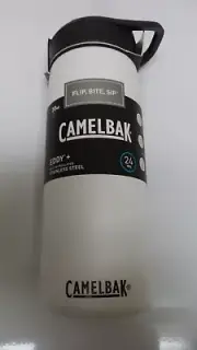 CamelBak Eddy+ Vacuum Insulated Stainless Steel water Bottle 20oz White NWT NEW