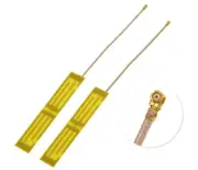 WiFi Bluetooth Internal Antenna 5dbi 700-2600Mhz U.FL/IPX RG178 Cable 4inches 2X