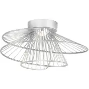 Maxim Lighting 24170MW Zeta LED 20 inch Matte White Flush Mount Ceiling Light