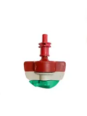 Netafim SpinNet Head Red Red Green W/LPD