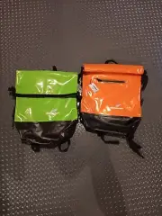 *NEW* Adamant X-Core Waterproof Dry Bag Backpack - Green And Orange