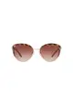 Michael Kors Women's Cat Eye Frame Gold Metal Sunglasses - MK1046