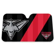 AFL Car Sunshade - Essendon Bombers - 130cm x 70cm