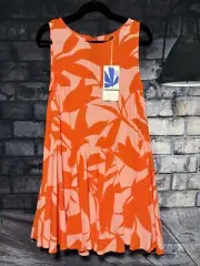 NWT Mister Zimi Eloise Pink Orange Floral Dress Size 6 US