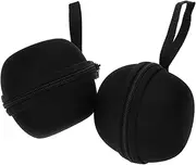 HANABASS 2pcs Storage Box Ball Link Fabric Party Store Yo-yo Case for Storage Yo-yo Storage Case Case Bag Black