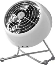Vornado VFAN Mini Modern Vintage Fan | Retro Metal Air Circulator with New Base