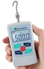 Mxmoonfree 500N Digital Force Gauge Push Pull Gauge Portable Force Meter with...