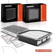 Engine & Activated Carbon Cabin Air Filter for Lexus IS350 2014 2015 V6 3.5L (for: Lexus)