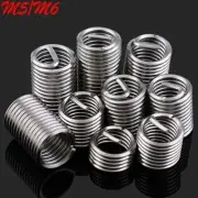 M5 M6 304 Stainless Steel Thread Wire Insert Thread Repair Inserts Metric