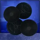 4 Brands Filter Activated Carbon Filter for Exhaust Hood Respekta Ch 9040-60 Sn