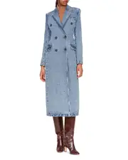 Avec Les Filles Strong Shoulder Coat
