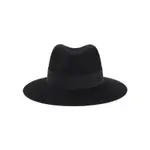 [Maison Michel] Maison Michel-Black Wool Henrietta Hat-Donna M STAND