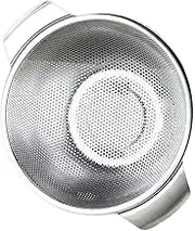 STOBAZA Stainless Steel Fine Mesh Drain Basket Colander for Rice Sifting Kitchen Sink Strainer