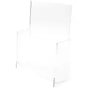 Plymor Clear Acrylic Paper Countertop Holder, Fits 8.5" x 11" Documents