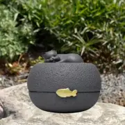 Cat Memorial Urn Loss Pet Remembrance Gift Cremation Box Angel Cat Memorial