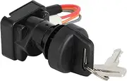 Ignition Key Switches for Arctic for Cat 500 4X4 1998-2000 Replaces PP Moto ATV Motorcycles Accessories Electric Door Lock Plug Ignition Key Switch Ignition Barrel Key Switch