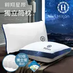【HILTON希爾頓】 翱翔星際抑菌獨立筒沉睡枕