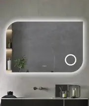 1200x800mm Motion Sensor Frameless Backlit Magnifier Led Mirror vanity mirror
