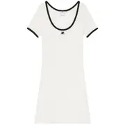 [Courrèges] Courrèges Holistic Mini Dress S WHITE