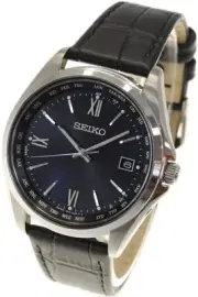Seiko Selection SBTM297 Titanium Solar Atomic Radio Men Watch New