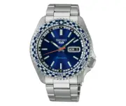 Seiko 5 Sports Petrol Blue ‘Checker Flag’ Special Edition Automatic SRPK65K1