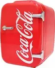 Retro Red Coca Cola Coke Mini Fridge Compact Personal Refrigerator Cooler Warmer