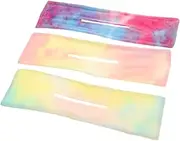 Beaupretty 3pcs Wire Headbands Fashion Hair Bun Maker Retro Knotted Hairbands for Women Lazy Twisting Tool for Elegant Daily Wear Random Tie Dye Colors Random Color