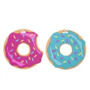 Travelon Novelty Doughnuts Silicone Luggage ID Tags - Set of 2