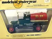 Matchbox Y3 New Models of Yesteryear 1912 Ford Model T BP Tanker Orig Price Tag