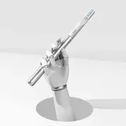 VUX new sonic electric toothbrush smart sonic vibration smart whitening electric toothbrush ipx7 waterproof (silver)