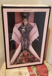 Hanae Mori Barbie Breast Cancer Support Butterfly Doll New Vintage 1999 RARE