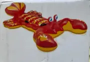 NEW Intex 2016 Lobster Ride-On Inflatable Swimming Pool Float Toy 84"x54"
