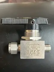 Whitey/Swagelok SS-44TS6 Manual 3/8" 2-Way Stainless Steel Ball Valve