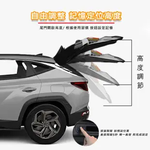 NEW TUCSON L 現代汽車 電動尾門 電尾門套件 改裝 防夾 電吸設計 腳踢感應 2年保固