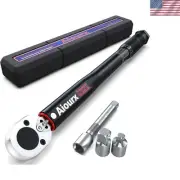 Professional 3/8-Inch Drive Torque Wrench Set 10-80 ft-lb with Storage Case